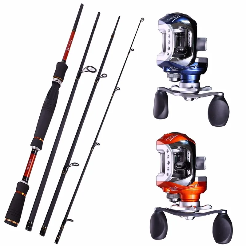 Sougayilang 4 Sections Fishing Rod Spinning 2.1M 2.4M 2.7M Carbon Spin –  Bargain Bait Box