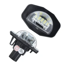 2 шт. Canbus светодиодные фары номерного знака для Toyota Alphard/Auris/Corolla-Wgona/Wish/Sienna/Urban Cruiser/Scion автомобильный номер лампы