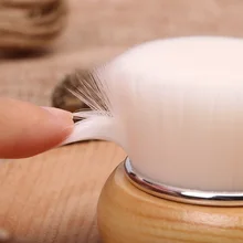 Ручная деревянная ручка для очищения лица щетка для мытья лица артефакт инструменты для красоты мягкие волосы Fber ручная кисть для ухода за кожей лица