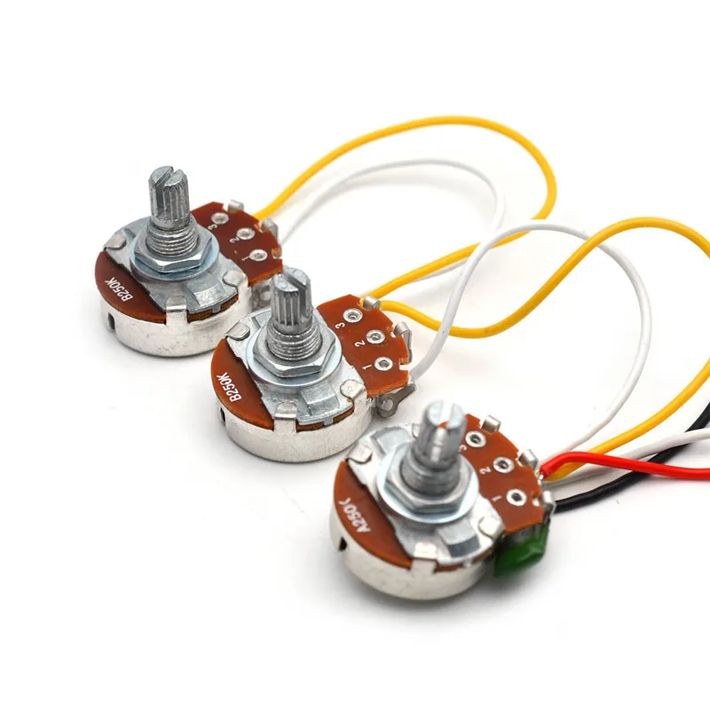 Электрогитара Prewired Жгут проводов комплект для FD Telecaster Теле части 3 Way тумблер 250K