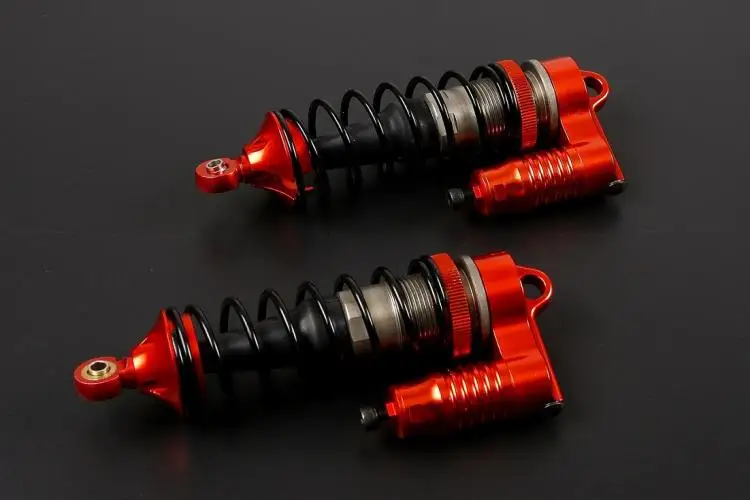 Гидравлический брюшной пресс для Rovan LT Km X2 Losi 5ive-t - Цвет: front red