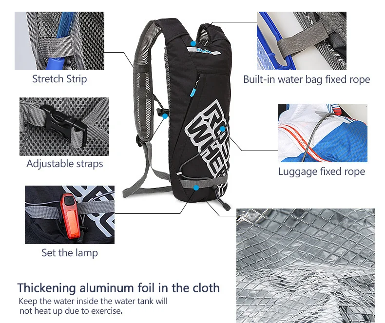 Best Bicycle Bag 1.5L Sport Water Bag Cycling Multifunctional Backpack mtb cycling bike bags 4