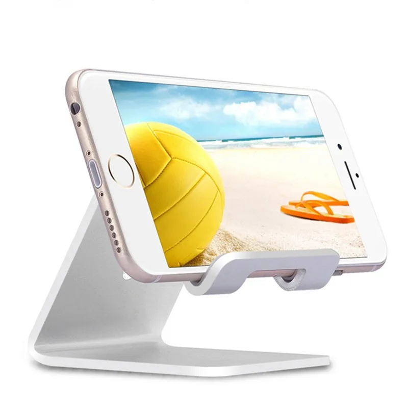 Универсальный держатель для мобильного телефона и планшета, кронштейн для iPad Air, компактная алюминиевая металлическая подставка из сплава для смартфона samsung iPhone
