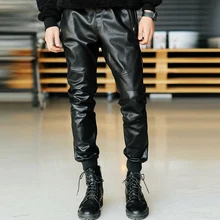 Мужская модная зимняя одежда утепленная мужская повседневная обувь; большие размеры; штаны; модные штаны штаны-шаровары певица костюмы одежда