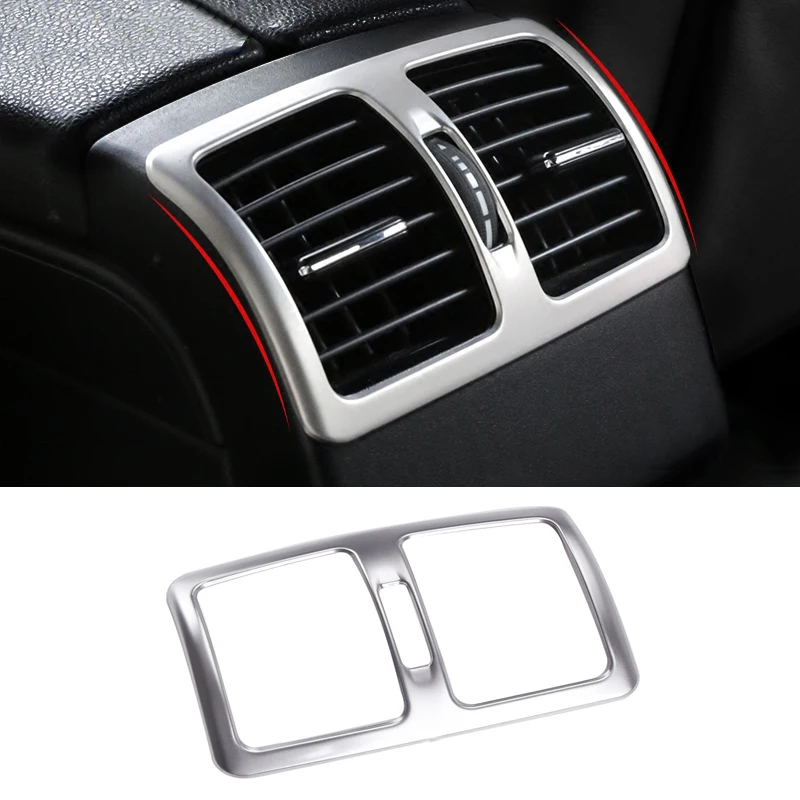 Car Styling Interior Rear Air Condition outlet Vent Cover Trim for
