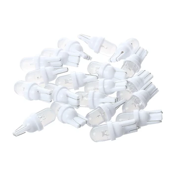 

20 x Light T10 LED Car Lamp Light Flasher Taillight White 0.2W DC 12V