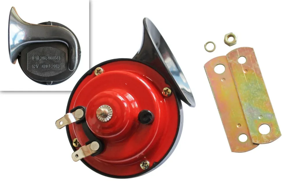 Red Homdipoo 12Volt Loud Car Air Horn Big Truck Horn 139db with Automotive Relay Electric Horn for Truck Car Motorcycle Red Homdipoo 12Volt Loud Car Air Horn Big Truck Horn 139db with Automotive Relay Electric Horn for Truck Car Motorcycle