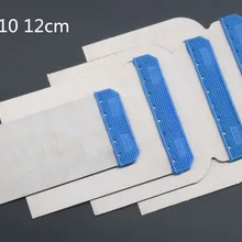 4 шт./компл. 5 8 10 12 см шпатлевка наполнитель нарезание штукатурка гипсокартон декорирование гибких лезвий из нержавеющей стали Чистка шпатлевка нож