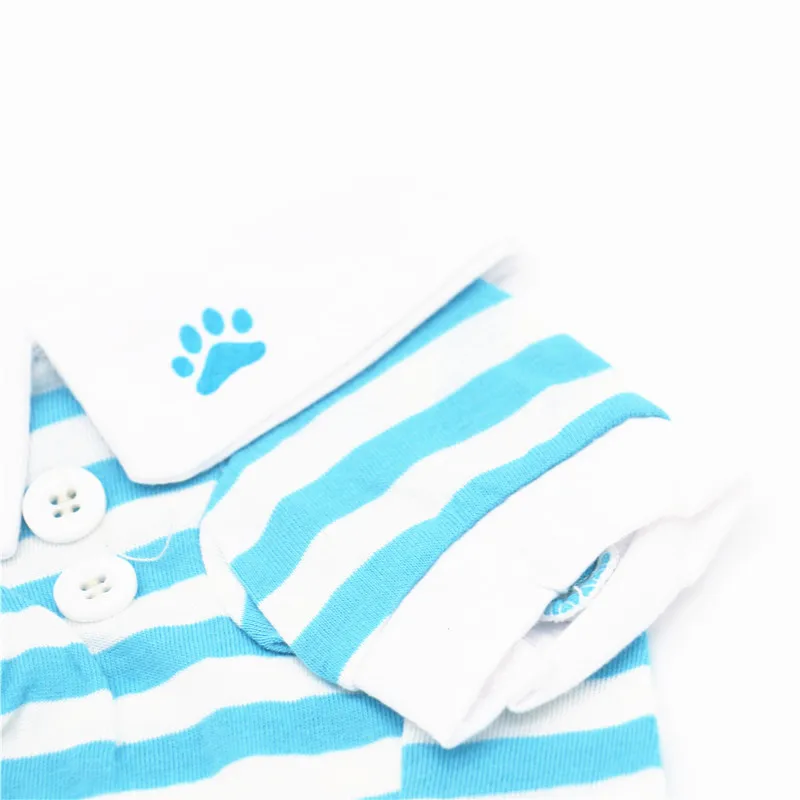 Весна/Лето Классический Жилет для собак, футболка в полоску, рубашка для собак, XS-XXL, одежда для собак и кошек, одежда для щенков