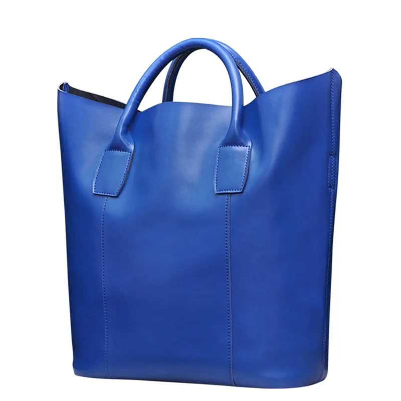 

Women bag Oil wax Women's Leather Handbags Luxury Lady Hand Bags With Purse Pocket Women messenger bag Big Tote Sac Bolsos Mujer