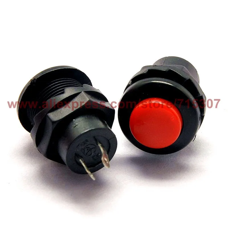 push button switch ds-313 red 1