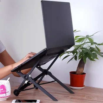 

New Adjustable Vented Laptop Table Laptop Computer Desk Portable Tray Stand Holders Racks