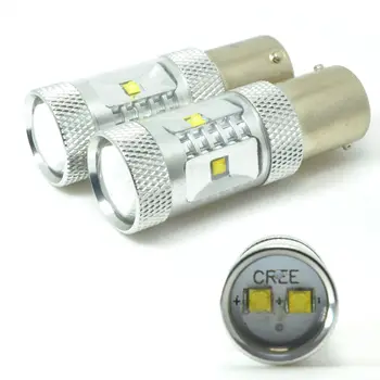 

No Error CREE XBD 30W 1156 LED Canbus Bulb Car Backup Reverse Turn Tail Light lamp Xenon White S25 P21W BA15S 7506