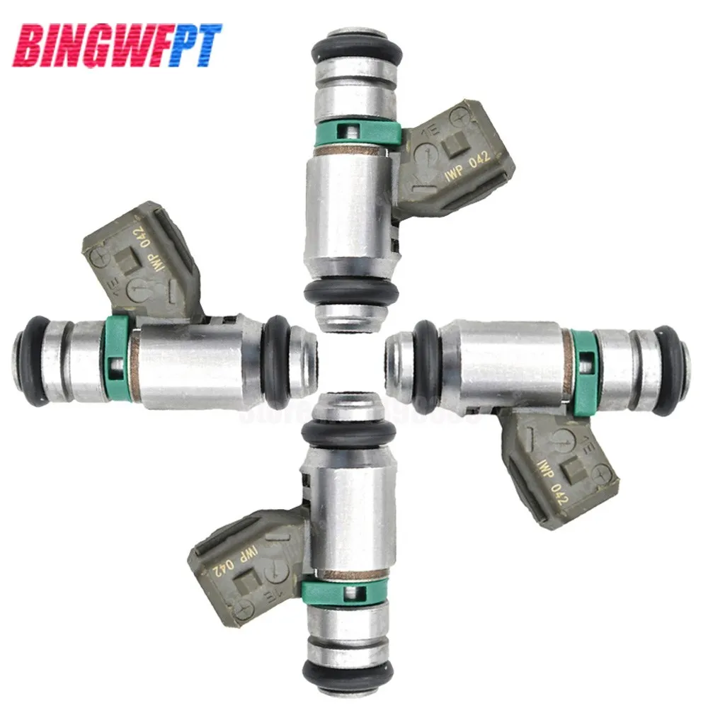 

4pcs/lot 100% working Flow Test Petrol Fuel Injector IWP042 IWP 042 For Renault Clio SPORT 172/182 Megane Scenic Traffic Espace