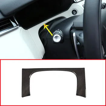 

Carbon fiber For Land rover Range Rover VELAR 2017 2018ABS Chrome Dashboard Decoration Frame Cover Trim Car Accessories