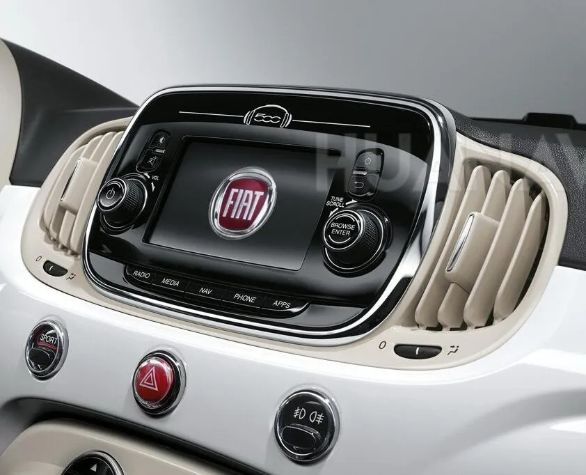 Discount DSP Android 9.0 CD DVD Player GPS navigation For Fiat 500 EGEA 2016 2017+ auto multimedia player tape recorder 8-Core navi Audio 2