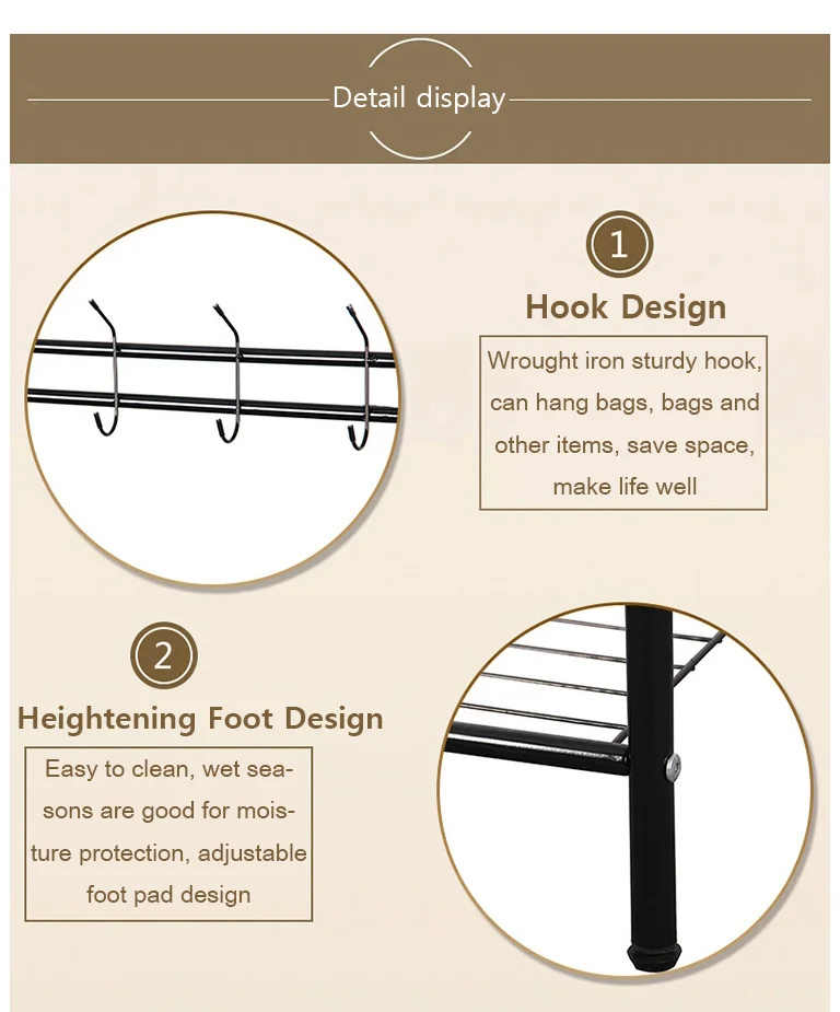 Простое пальто стеллаж для выставки товаров домашнего хозяйства напольная вешалка для сушки стеллаж для хранения полка для обуви стойка мебель для дома