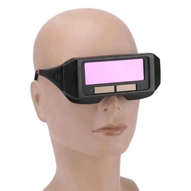 Goggles Welder Eyes Protector Glasses Solar Auto Darkening Welding Helmet For cutting, welding Soldering Mask Filter Lens Tools