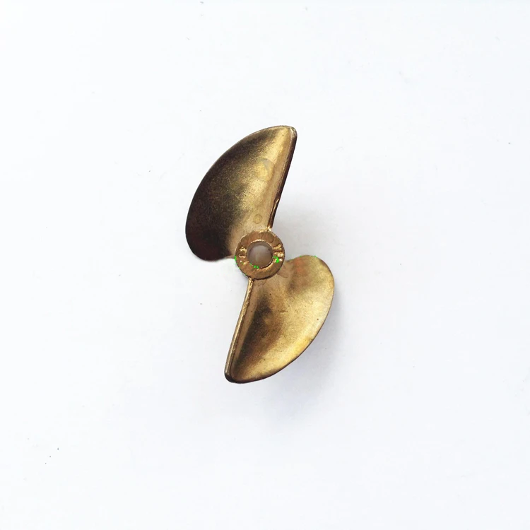 Buy RC Boat 2 Blade Propellers 32mm Copper Propeller
