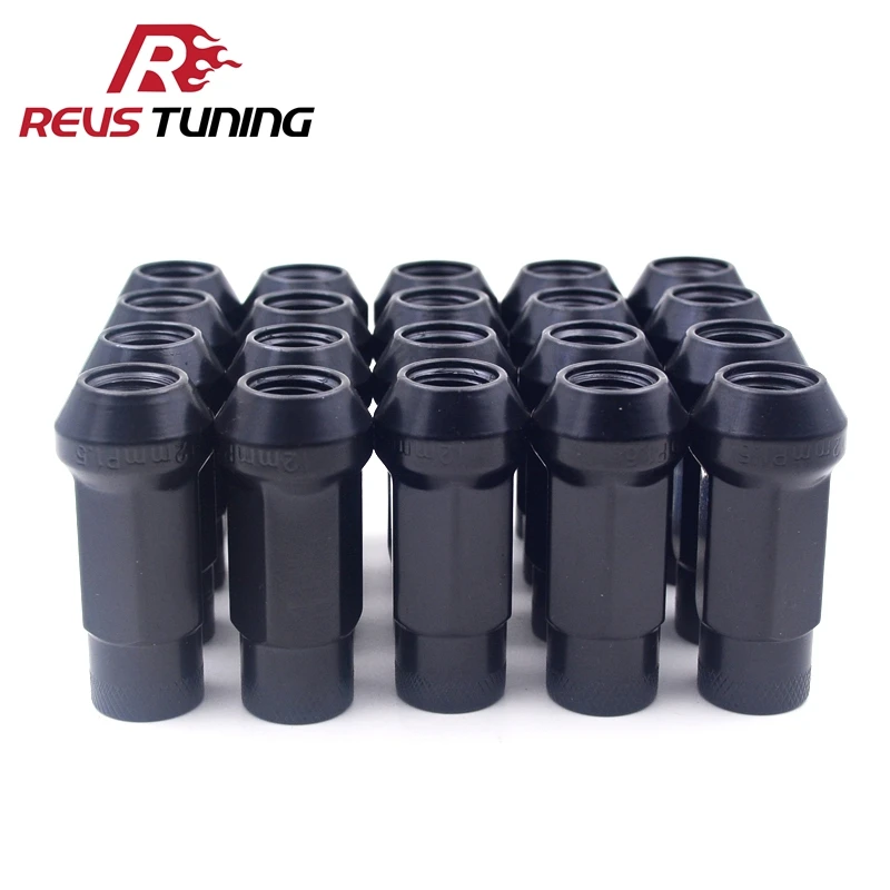 Muteki Sr48 M12x1.5/m12x1.25 Open Ended Wheel Steel Lock Nut / Racing