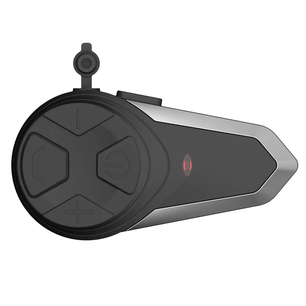

BT-S3 1000M Motorcycle Helmet Bluetooth Waterproof Headset Communication Interphone FM Radio Waterproof BT Intercom 5 languages