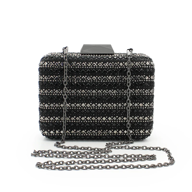 Black women bags fashion evening clutch bag elegant handbags with