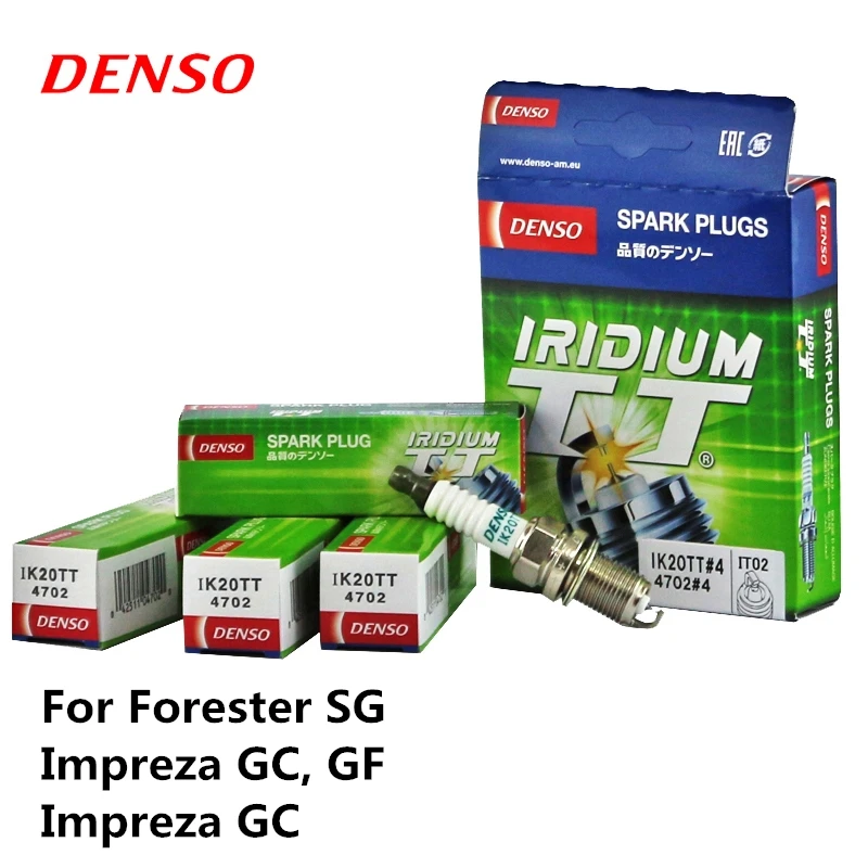 4 шт./компл. DENSO автомобильная свеча зажигания для Forester SG Impreza GC GF Иридий-Платина