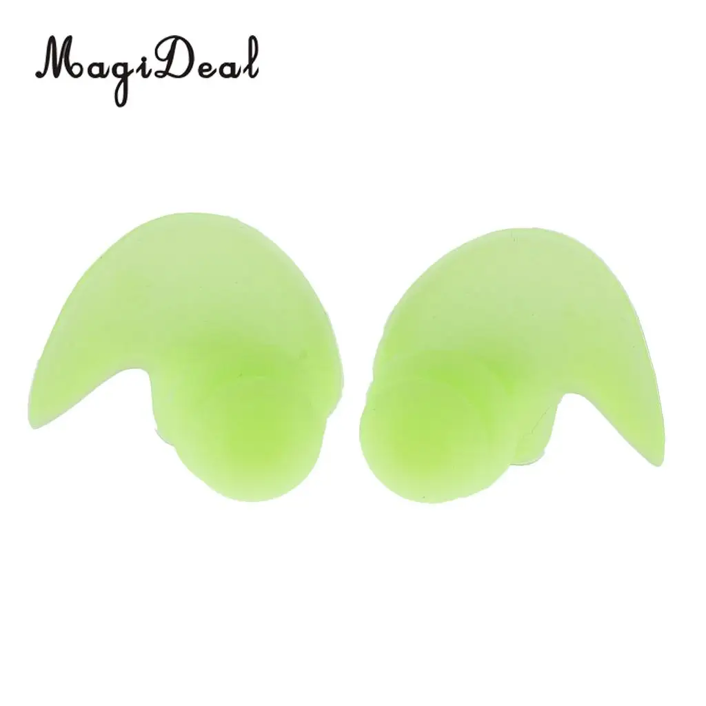 MagiDeal High Quality Waterproof Soft Silicone Swimming Earplugs Prevent Water Ear Plugs Jellyfish Style for Hearing Protection 