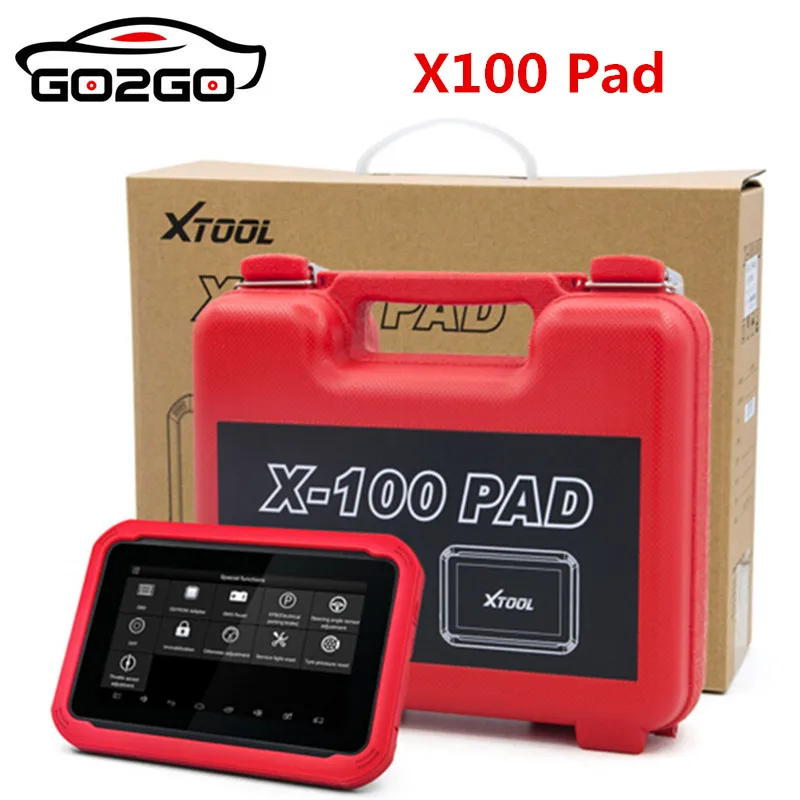 

Original XTOOL X100 PAD Diagnostic Tool X-100 X 100 Auto Key Programmer Odometer Adjustment Same As X300 Plus Pro Update Online