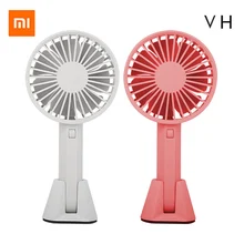 Новейший Xiaomi Mijia VH бренд портативный ручной с перезаряжаемой встроенной батареей USB порт дизайн удобный мини-вентилятор для умного дома
