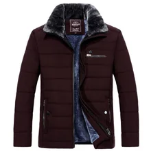 VXO Мужское пальто с меховым воротником, парки, зимнее мужское теплое пальто из плотного флиса, модное пальто плюс бархатное теплое пальто с меховым воротником