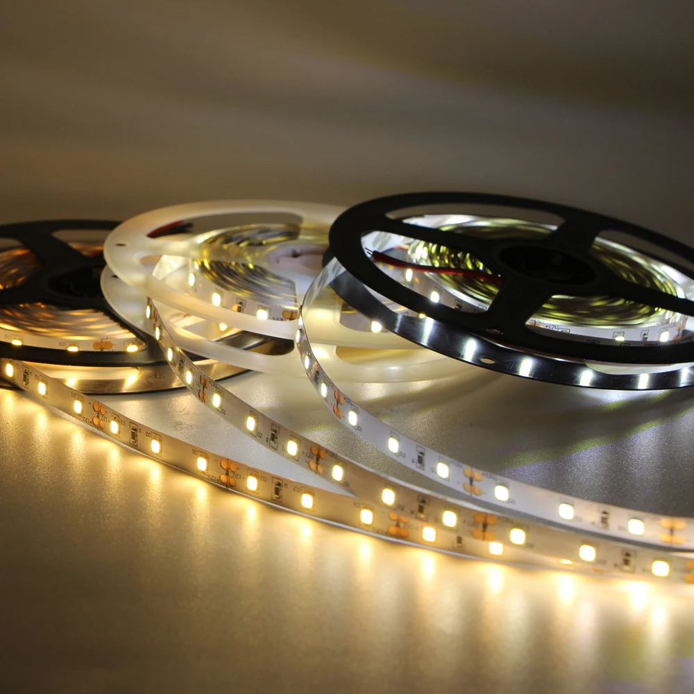 

LED strip 12V 1m 5m 600 LED 5630 5730 flexible light waterproof High brightness LED tape 4000k white Home Decoration Lighting