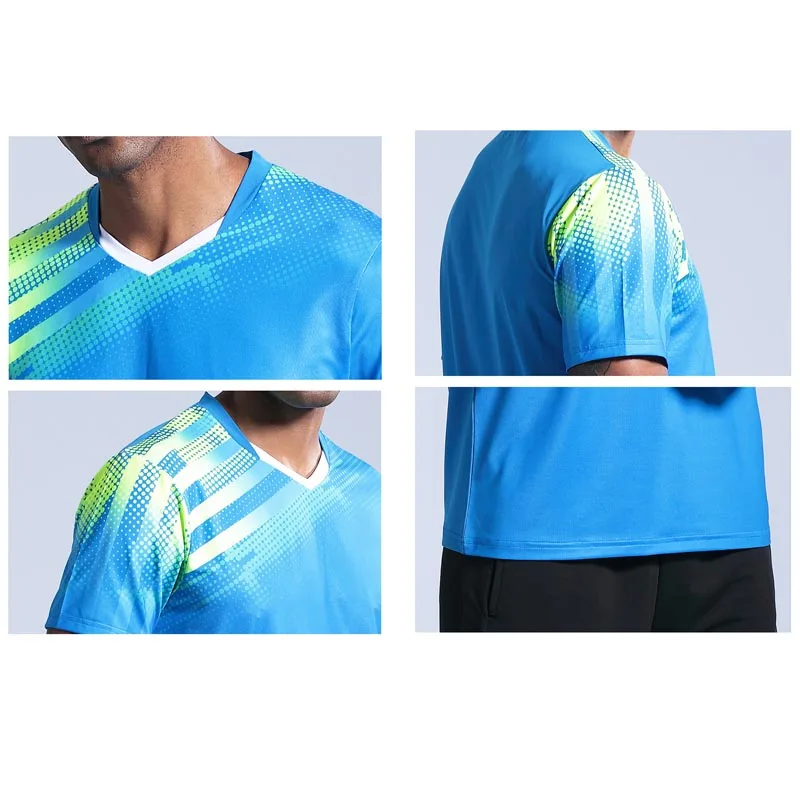 Мужские теннисные майки для фитнеса, спортивные футболки для бега и тенниса