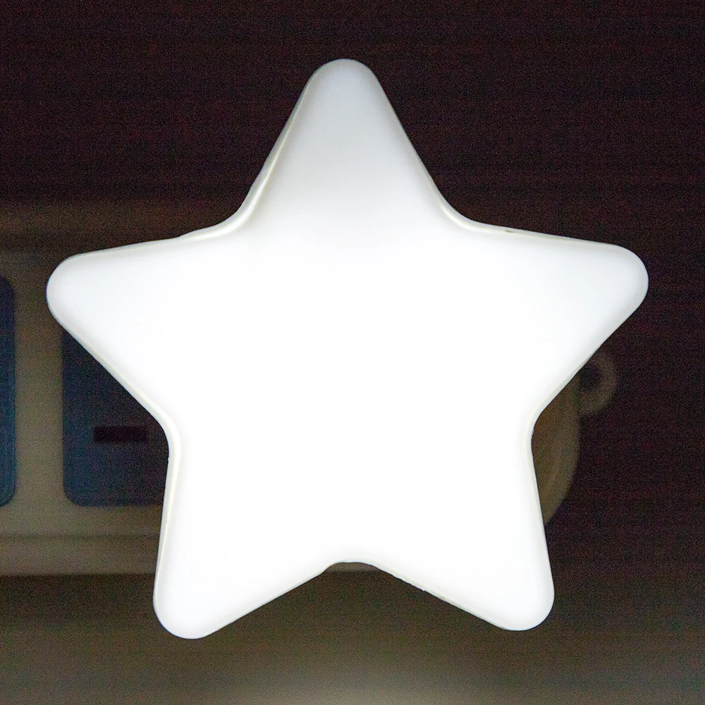 

Light Sensor Control Mini Star LED Night Light for Dark Night Children Bedroom Bedside Lamp with EU/US Plug Baby Sleeping Light