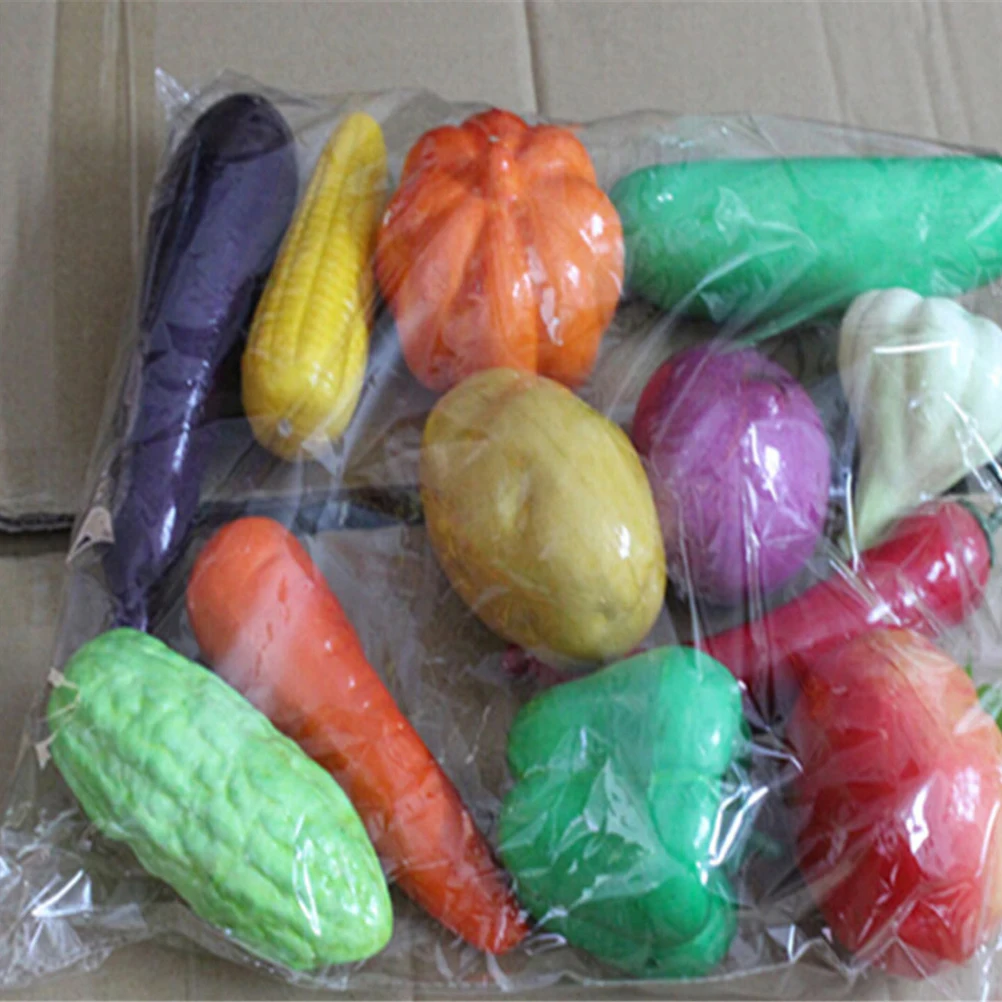 12 шт./компл. развивающие фрукт из пенопласта Реалистичный искусственный Кухня Пластик овощи ролевые игры игрушки домашний декор Для детей игрушки