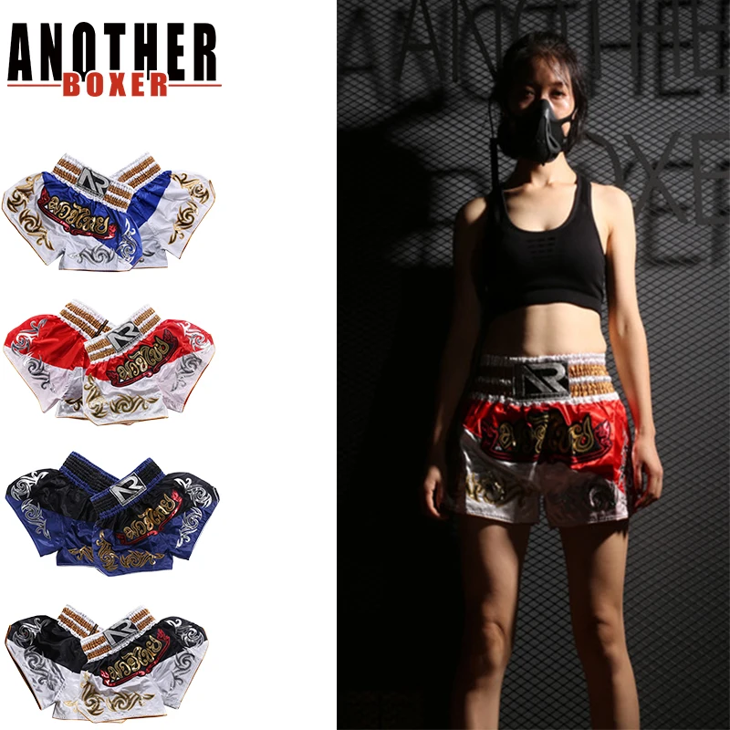 

XS-XXL Muay Thai Fight Shorts, MMA Shorts Clothing Training Cage Fighting Grappling Martial Arts Kick Boxing Shorts Clothing