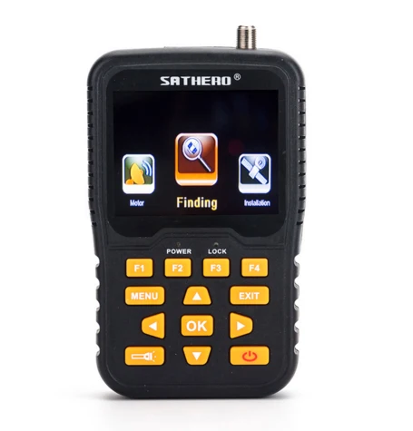 Satellite Finder SATHERO SH 400 DVB S2 сигнал satfinder 3 5 дюймов ЖК экран 8PSK 16APSK Sathero 400HD|satellite finder|signal