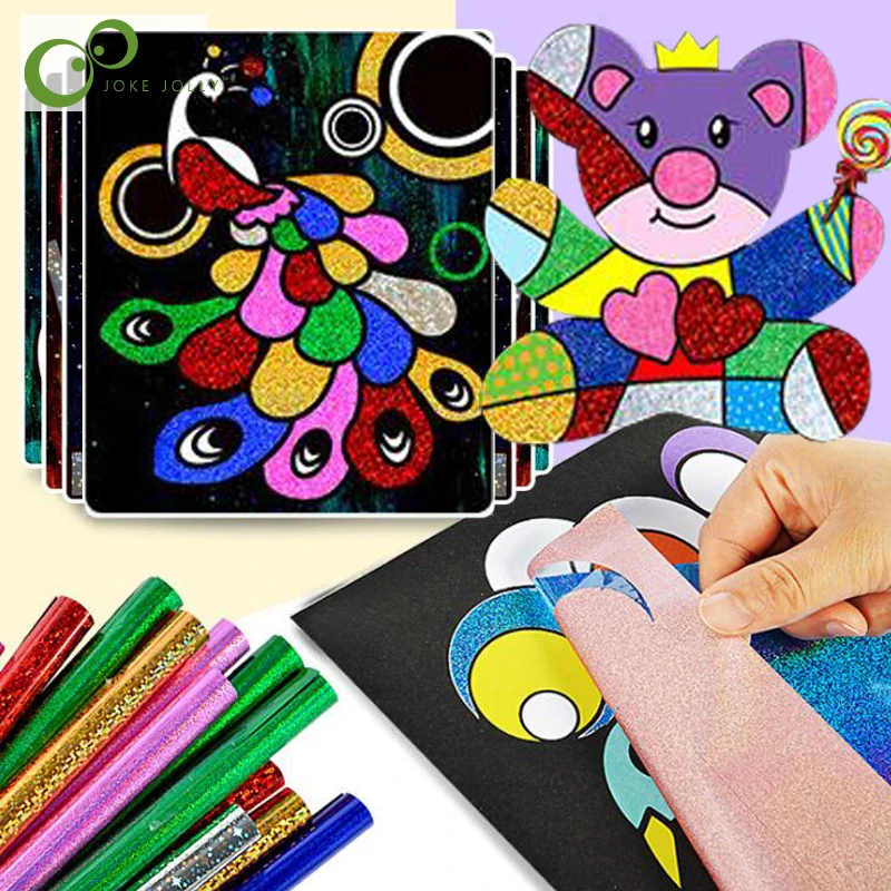 metal Descortés Escribir Juego de pintura de transferencia mágica de dibujos animados para niños,  manualidades de Arte y manualidades, juguetes para niños, regalo para  niños, 12 unids/set|Juguetes artesanales| - AliExpress