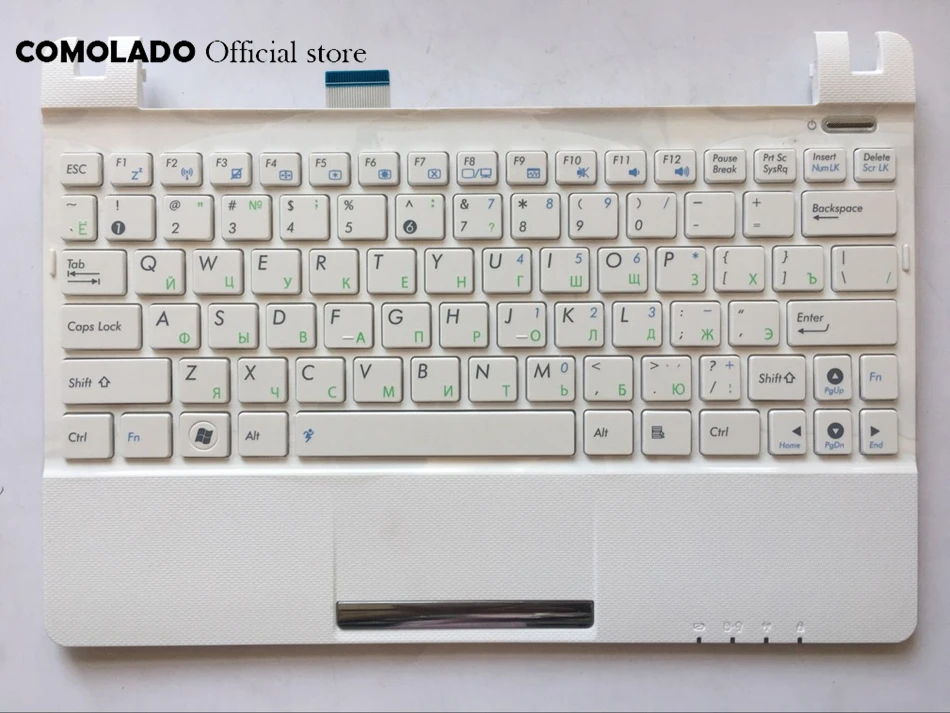 RU Русская клавиатура для asus Eee PC X101H X101CH с белой рамкой клавиатуры Layout|Клавиатуры