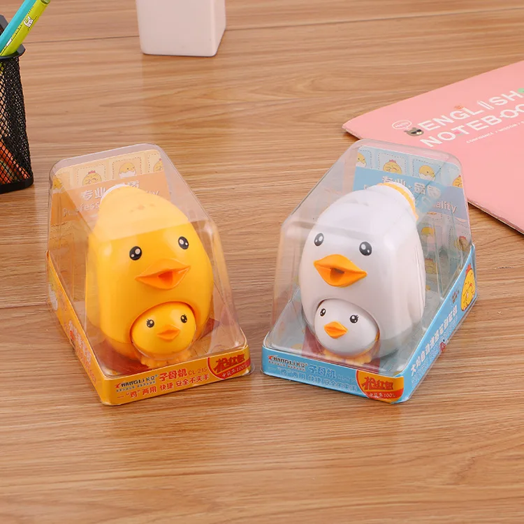 Cute Chicken Mechanical Pencil Sharpener Manual Pencil Sharpener for