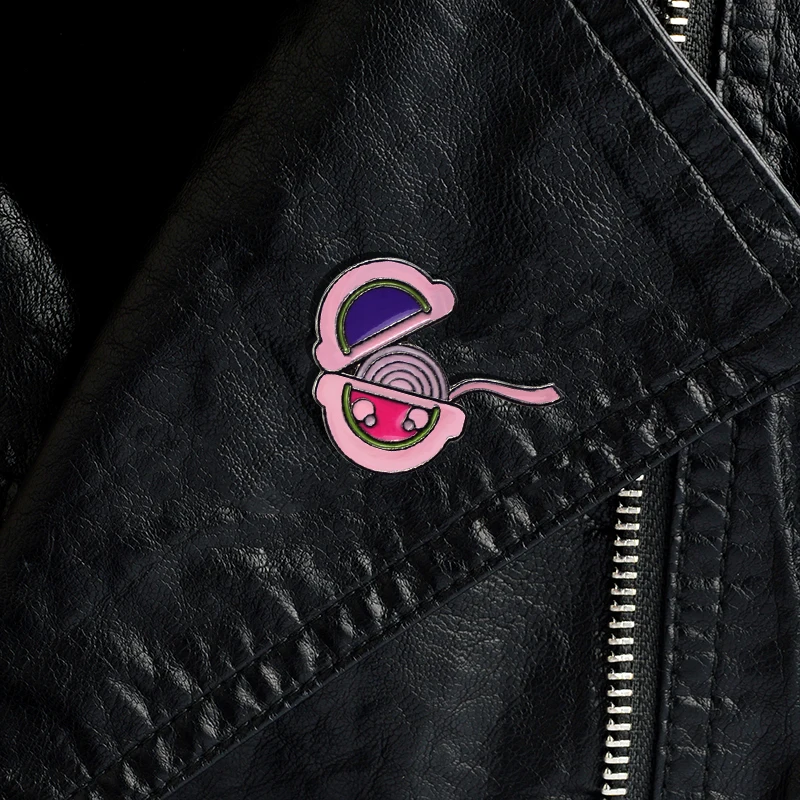 

Color Bubble gum Box Candy Pin Enamel Pin Denim Jacket Brooch Badge Cowboy Jacket Backpack Pin For Children's day gifts