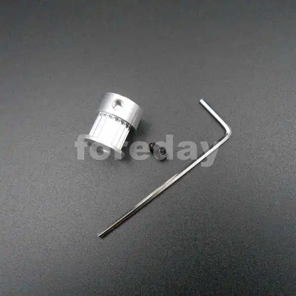 Description Picture 4 of item5PCS 2GT 16 Teeth Synchronous Timing Drive Pulley Wheel 14MM 6mm Wide Power Transmission Pulleys 16T Inner Dia. 5MM HQ * FD794X5