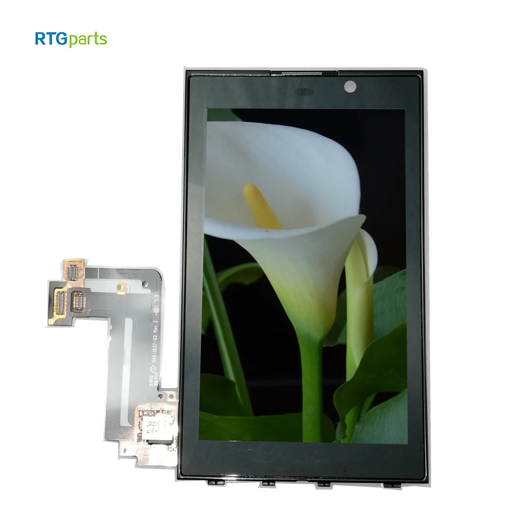 

RTGparts For Blackberry P9982 PORSCHE LCD Touch Screen Digitizer Assembly + Frame