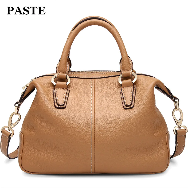 

PASTE Women Bag Female Shoulder Bag Handbag Women Famous Brands Genuine Leather Bag Ladies Crossbody Messenger Bags Borse Donna