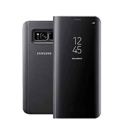 Оригинальный зеркальный Чехол Samsung прозрачный чехол для телефона EF ZG955 Galaxy S8 G9500 +