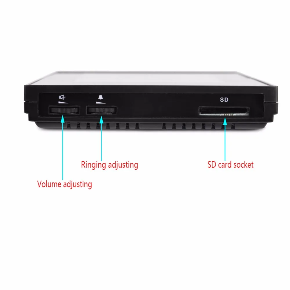 Проводной дверные звонки Комплект 7 "TFT монитор домофона видеодомофоны Главная Дверь телефонный рекордер системы SD/TF карты Поддерживается