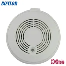 BONLOR дыма CO детектор угарного газа сигнализации 2 в 1 Композитный датчик для домашней безопасности