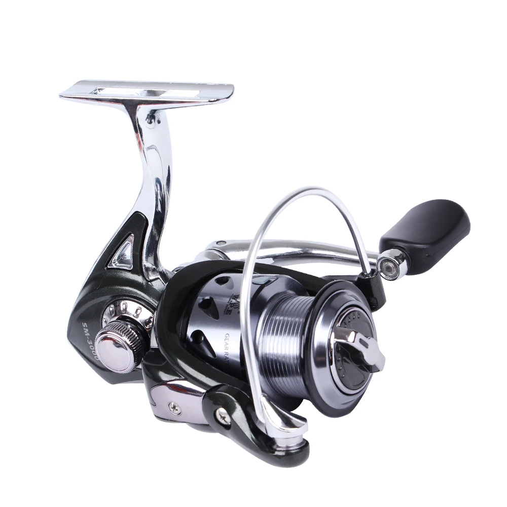 Homem de Aço Molinete de Pesca Relação da Engrenagem Carretel de Pesca da Carpa 6000 com 8 10 + 1 5000 bb Max Arraste kg 5.1: 1 Wpe 2 2000 3000 4000