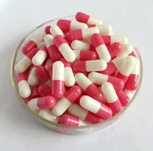 (10 000pcs/lot) Size 0 Rose Red/White Color Gelatin Capsule Empty 0#--Tops and Bottoms Separated | Инструменты