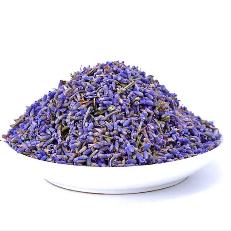 

200g/pack Natural Lavender dried flower head Fill the sachet pillow Home Fragrance